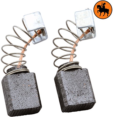 Buildalot Specialty Kohlebürsten ca-07-64963 für Atlas Copco Bohrmaschine ERGOMAX - 5x8x9mm - Mit Federn, Kabel und Stecker - Ersatz für Originalteile 372361, 4.931.372.361 & 4.931.392.602