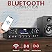 Pyle Home Bluetooth Theater Receiver Amplifier - 500 Watts Peak Power Amp w/Treble, Bass, Echo Control, MP3/USB/FM, Dual Channel Audio Stereo System for Streaming Entertainment, Karaoke