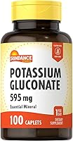 Vista 1 de Sundance Vitaminas Gluconato de Potasio 595 mg 100 Caplets, Pack de 2