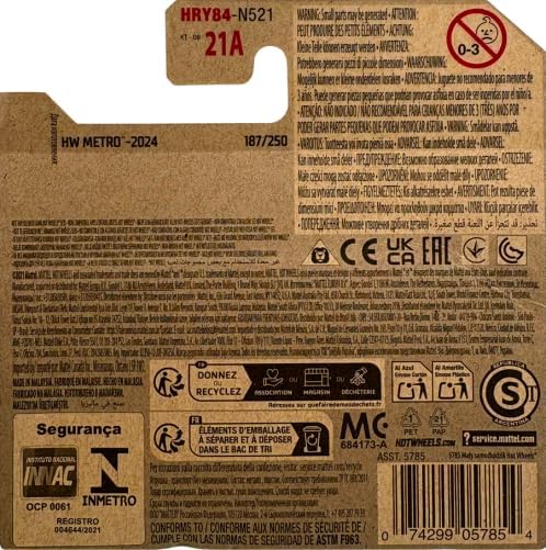 Hot Wheels Kowloon'd Hypervan HRY84 - Exclusive HW Metro 2024 Model - 1:64 Die-Cast Van with Hong Kong Design
