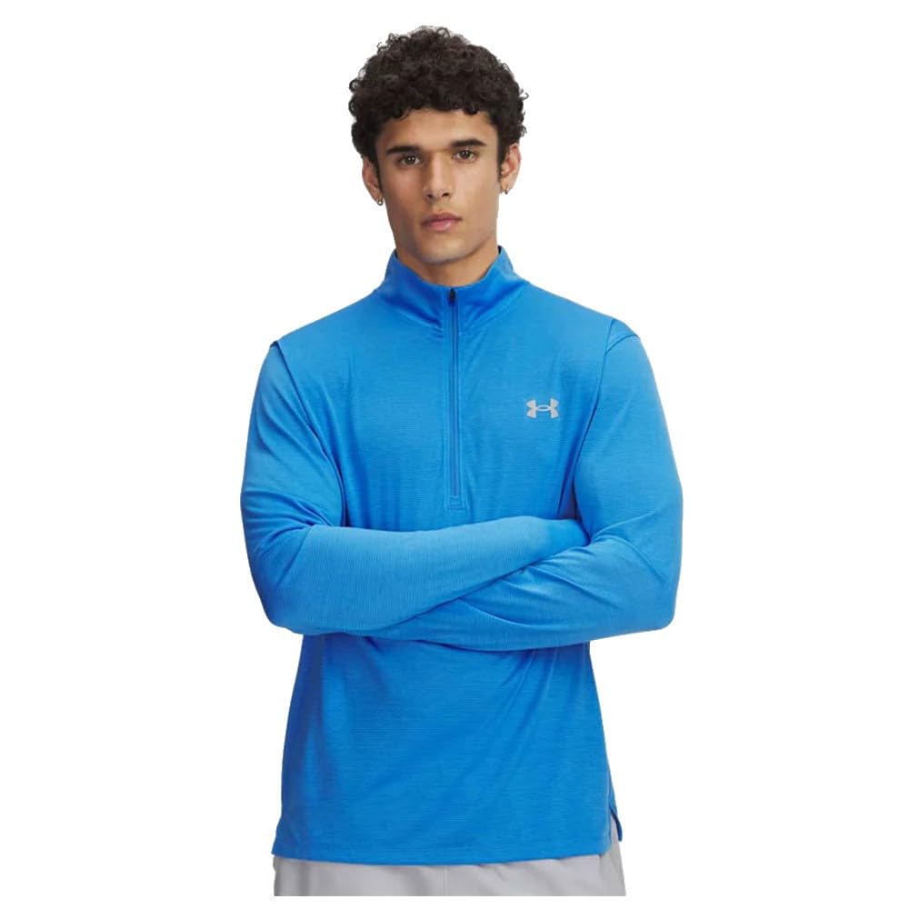 Under Armour Launch Half Zip Sweatshirt XL Blue