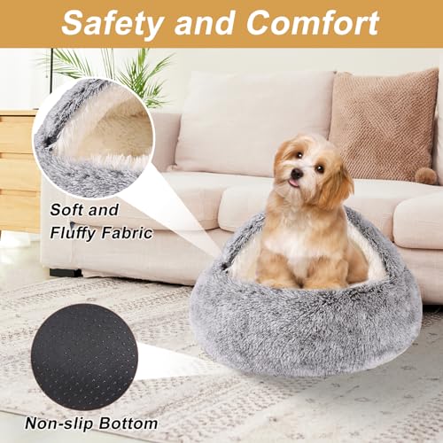 Wgoogw DOG&CAT CAVE BED Dog Beds For Small Dogs thumb #3
