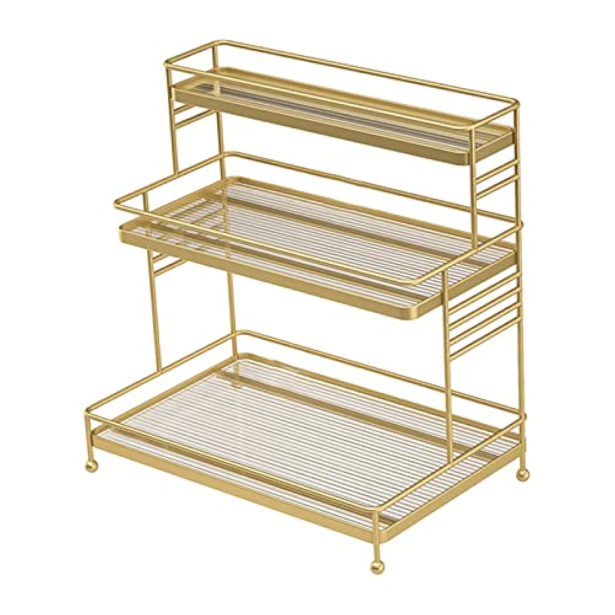 Makeup Organizer Storage Box Bathroom Vanity Tray
