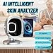 AI Skin Analyzer for Face, Multi-Light Imaging Diagnosis for Acne, Aging, Pigmentation, Sensitivity, UV & Microflora Analysis, with Sleep & Weight Skin Health Reports, Home & Professional Use