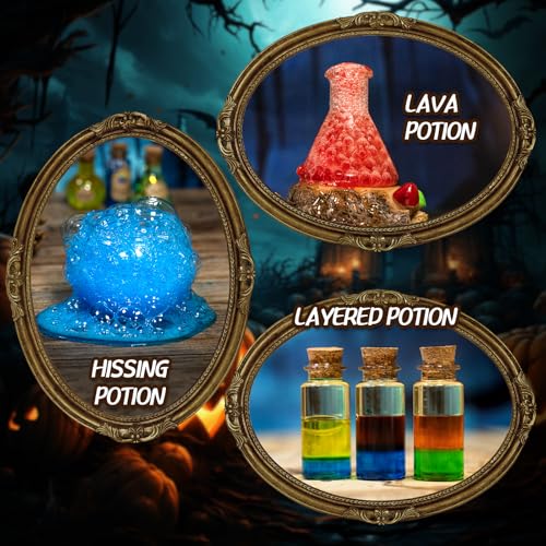 LDomet Science Magic Potions Kit for Kids, 20+ Potion Experiments Making, Fairy Magic Potions Craft Kit for Age 8-12, Creative Educational Birthday Christmas Gift - Image 4