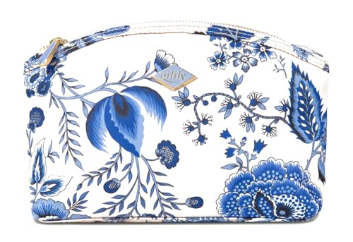 Trousse de toilette Oilily Casey trousse cosmétique compacte bleue et beige