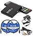 Micca Speck G2 1080p Full-HD Ultra Portable Digital Media Players (2-Pack) Bundle with Blucoil 2-Pack of 8-FT HDMI Cables