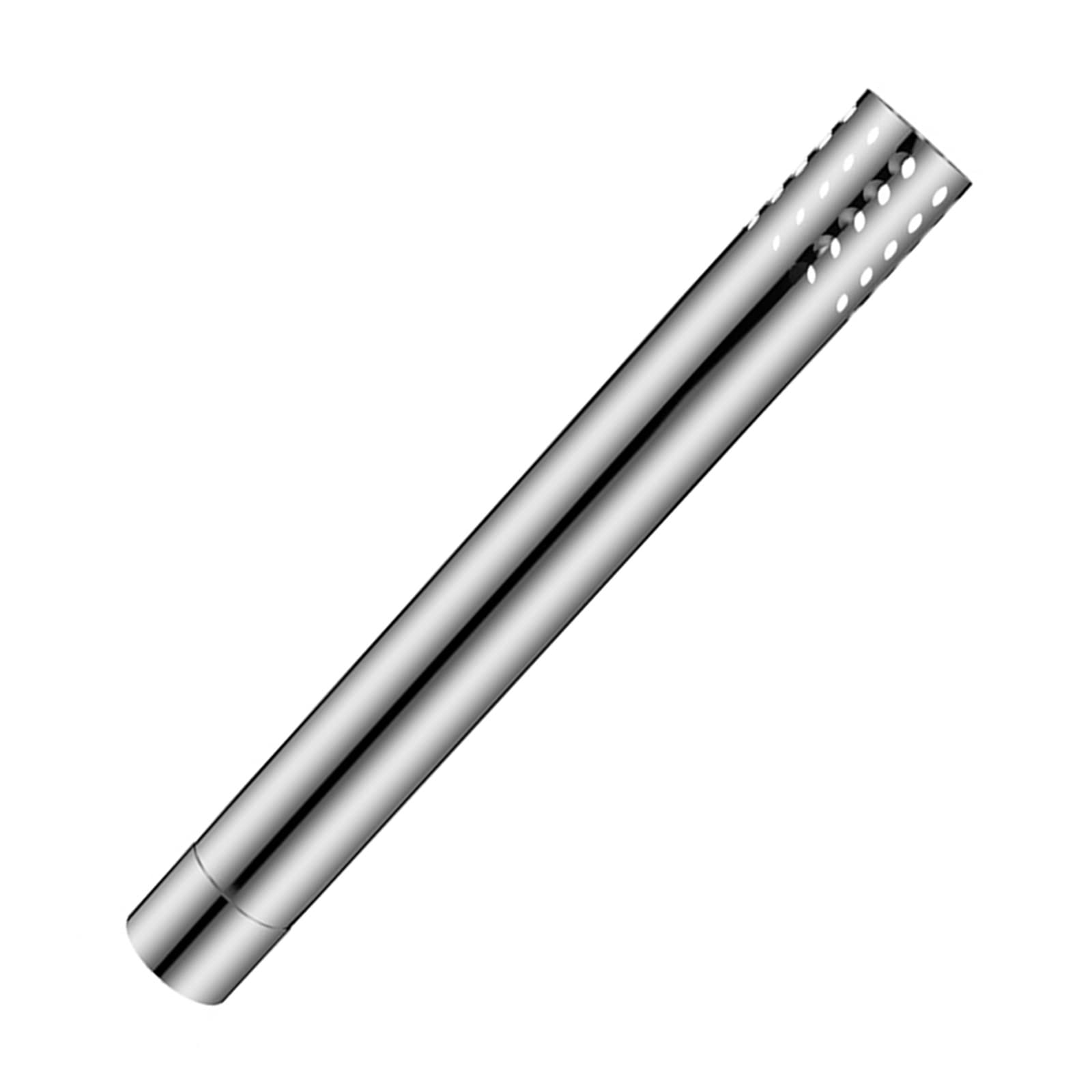 Elbow Pipe， 50cm Flue Pipe 60mm Dia Stove Stainless Steel Chimney Fireplace Accessory