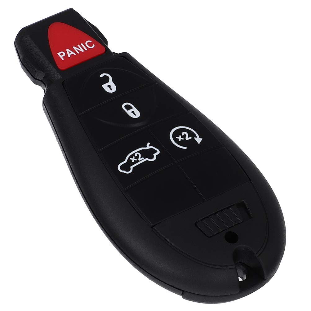 ANPART Keyless Entry Remote Key Fob 2013-2016 Fit for Dodge Dart 2.0L 2013-2016 Fit for Dodge Dart 1.4L 5btn 56046773AA,M3N32297100 Pack of 1