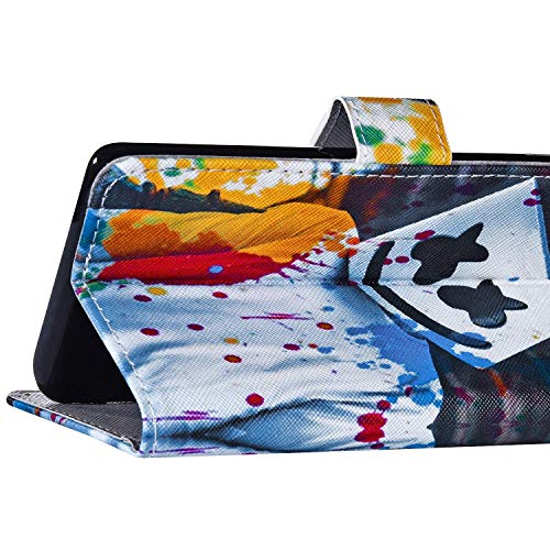 URFEDA Compatibel met Huawei P9 Lite Cover Lederen Kleurrijke Flip Portemonnee Cover Cartoon Case Shockproof Case Folio… - Afbeelding 5