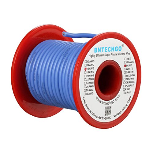 Câble silicone de calibre 16 ultra flexible pour batterie de drone et modélisme RC