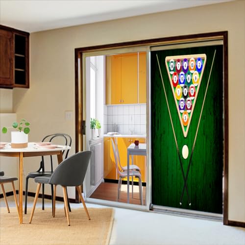 Vinilo Decorativo FBMLBRB 35.4x78.7 in Retro Farmhouse Billiards miniatura 5