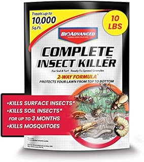 BioAdvanced 700288S Complete Insect Killer for Soil & Turf for Soil and Turf Pest Control, 10 lb