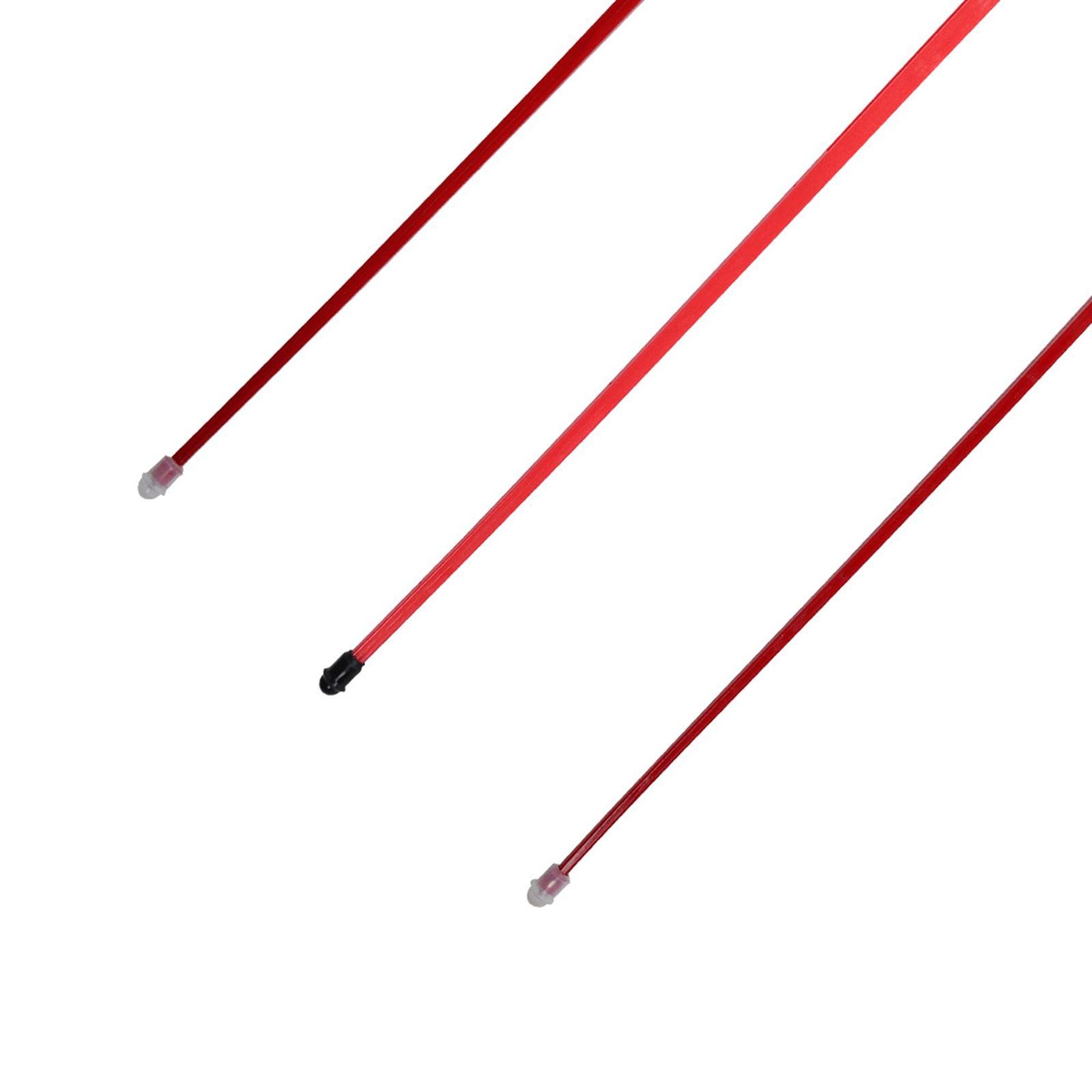 Sciabola da Scherma Sensibile al Movimento per Principianti, Istruttori, Regalo di Compleanno, Attrezzatura per Allenamento, Sport all'Aria Aperta, Rosso