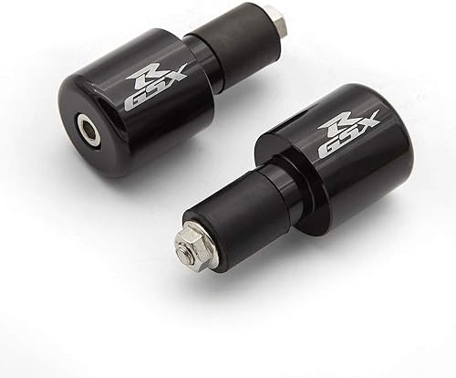 Tapones deslizantes para manillar de motocicleta de carretera compatible con manillar hueco GSXR600 2001-2014, GSXR750 2000-2014, GSXR1000