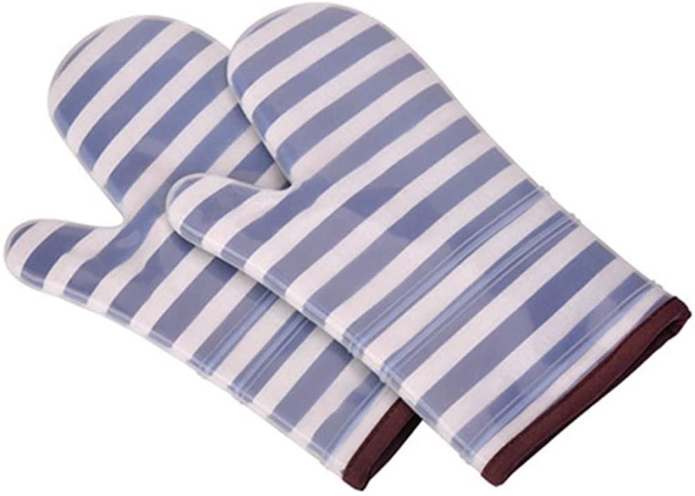 Gants De Four Gants De Four En Silicone Épaississent L'isolation Thermique Résistante À La Chaleur Pour La Cuisson Au Four À Micro-ondes Barbecue, 2 Pièces Gant Résistant A La Chaleur ( Color : Rot )