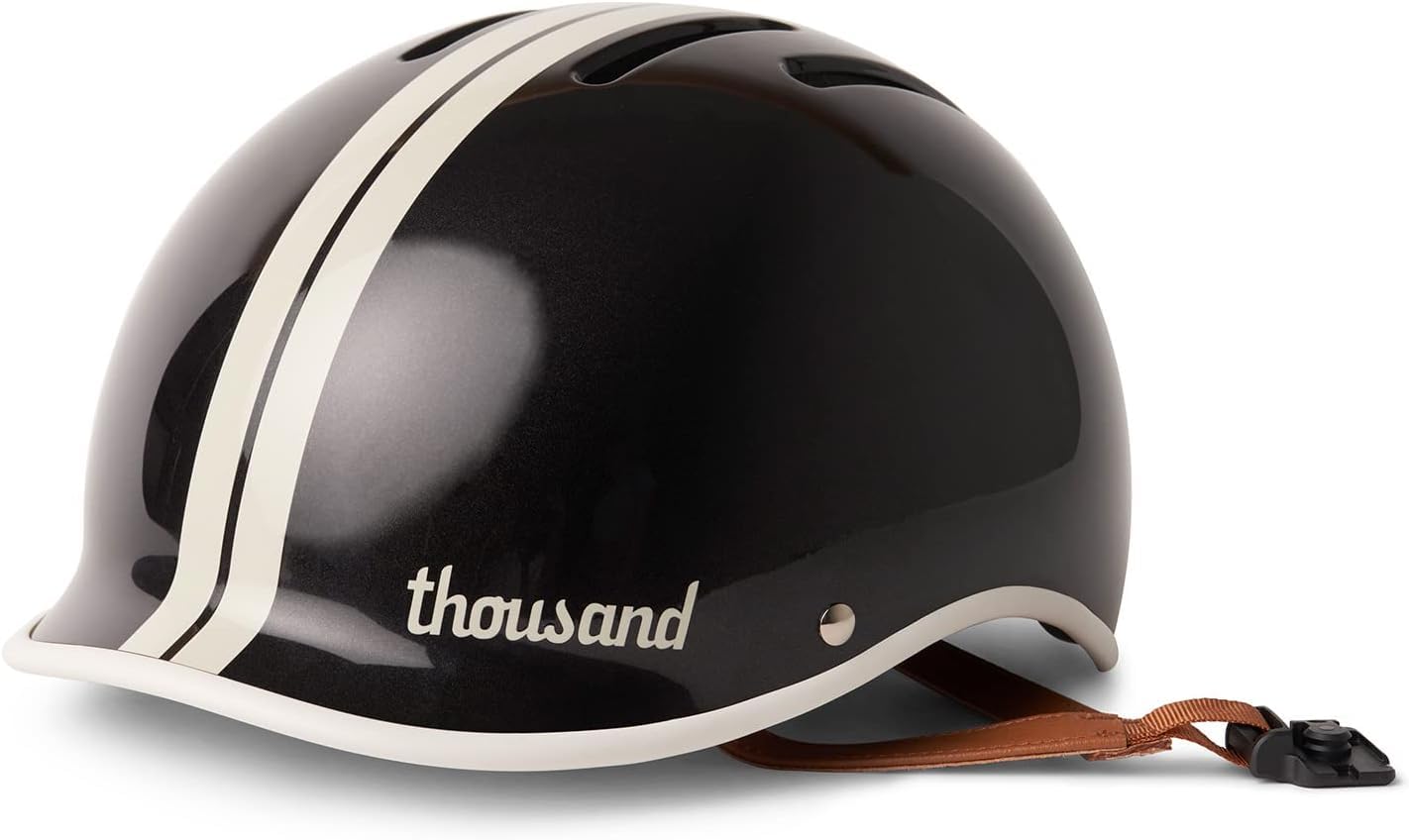 Thousand Bike Helmet for Adults - Heritage Collection - Safety Certified for Bicycle Skateboard Road Bike Skating Roller Skates Cycling Helmet (Phantom Black 2.0, Large)