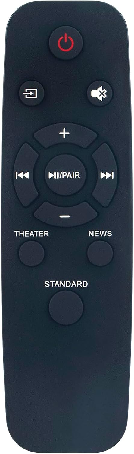 NS-HMSB20 Replacement Soundbar Remote Control Compatible with Insignia Mini Sound Bar NS-HMSB20 Home Theater Speaker NS-HMSB20 Replacement Soundbar Remote Control Compatible with Insignia Mini Sound Bar NS-HMSB20 Home Theater Speaker