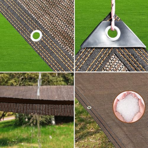 Toile d'ombrage extérieure protection UV tissu isolation balcon - 3