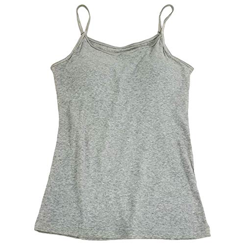 締め付けない アンダー ゴム なし カップ付きキャミソール 綿100％