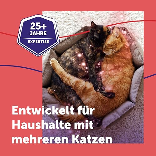 FELIWAY Friends 30 Tage Pheromon Verdampfer Start-Set, 48ml - Hilft Anzeichen von Stress bei Katzen und Kitten zu reduzieren, von Tierärzten empfohlen, klinisch getestet