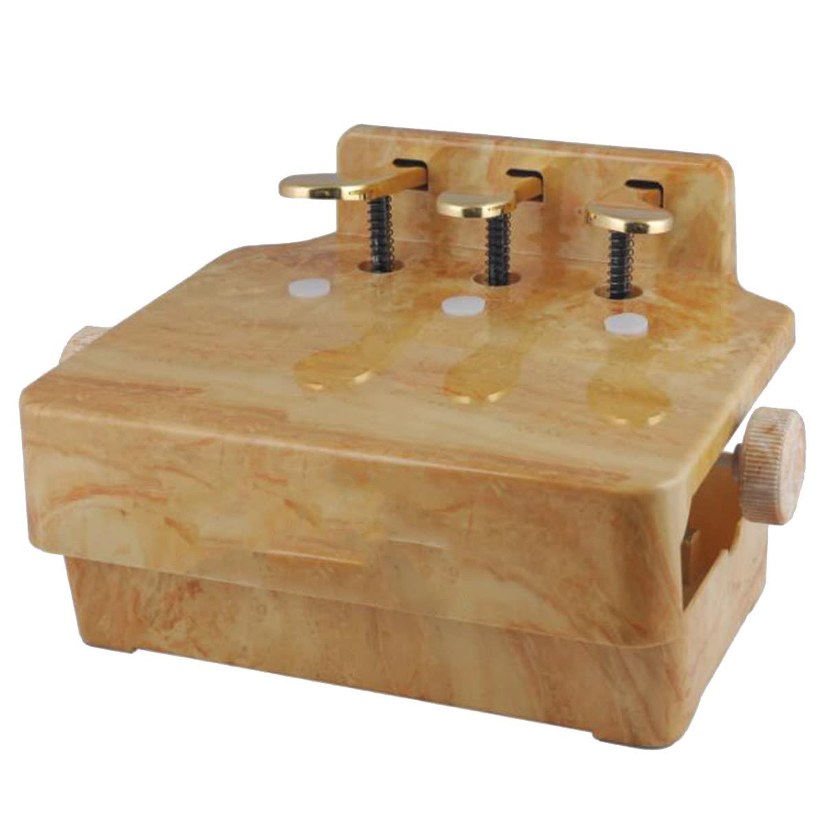 FAXIOAWA Extensiones de Pedal de Piano, Extensores de Pedal de Piano auxiliares de Acero para niños con 3 Pedales Banco de extensión de Pedal de Piano Ajustable para Principiantes y niños,A
