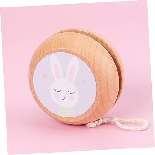 Miniatura 9 de 2pcs Kids Girl Toys Kids Decor Kids Wooden Toys Beginner Yoyo Bearing Transaxle Yoyo Wooden Yo-yo Toy