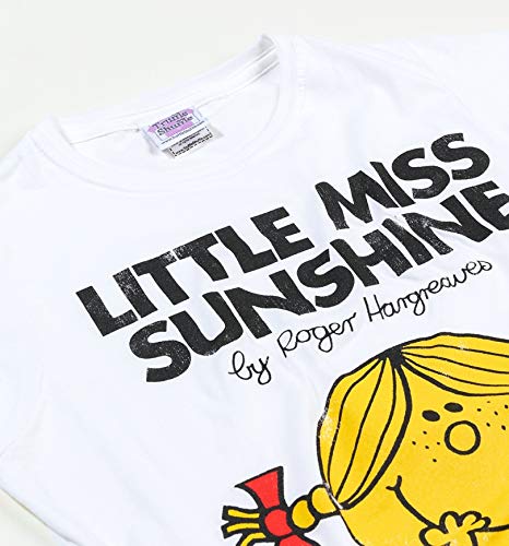 TruffleShuffle Womens White Little Miss Sunshine
