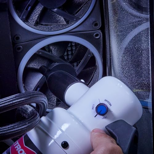 Image of METROVAC Electric Duster with Variable Speed Control - ED-500V, Powerful Computer Blower /Cleaner