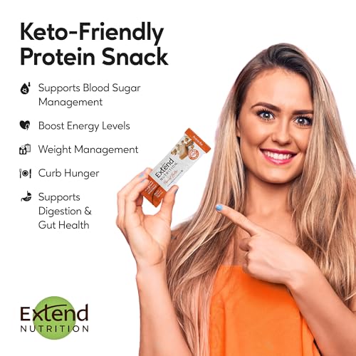 Extend Nutrition Power Pack barras de proteína sin azúcar miniatura 5