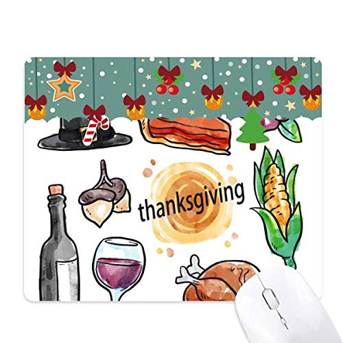 Tapis de bureau aquarelle un cadeau de Noël original pour l'ordinateur