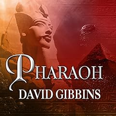 Pharaoh Audiolibro Por David Gibbins arte de portada
