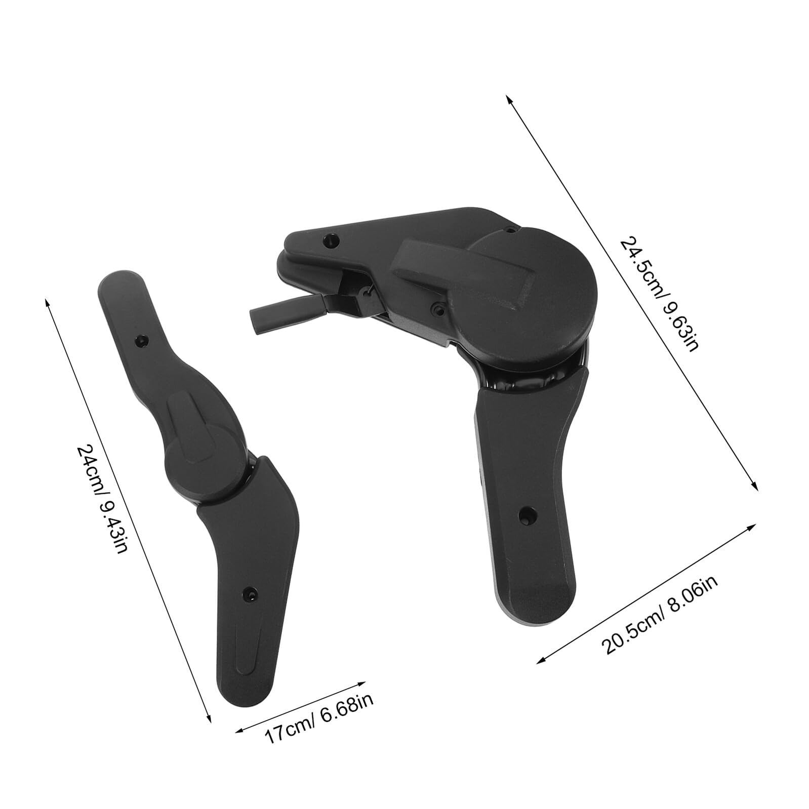 Zerodeko Ajustador de Ángulo Metálico para Silla Gaming Regulador Reclinable Multiángulo Compatible Sillas de Oficina Accesorio Silencioso y Duradero para Repuesto de Mecanismo de