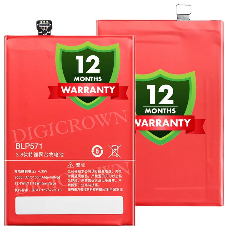 Image of Original BLP571 Battery Compatible for OnePlus 1 | OnePlus One (A0001) - (3100mAh) - 1 Year Warranty DF7