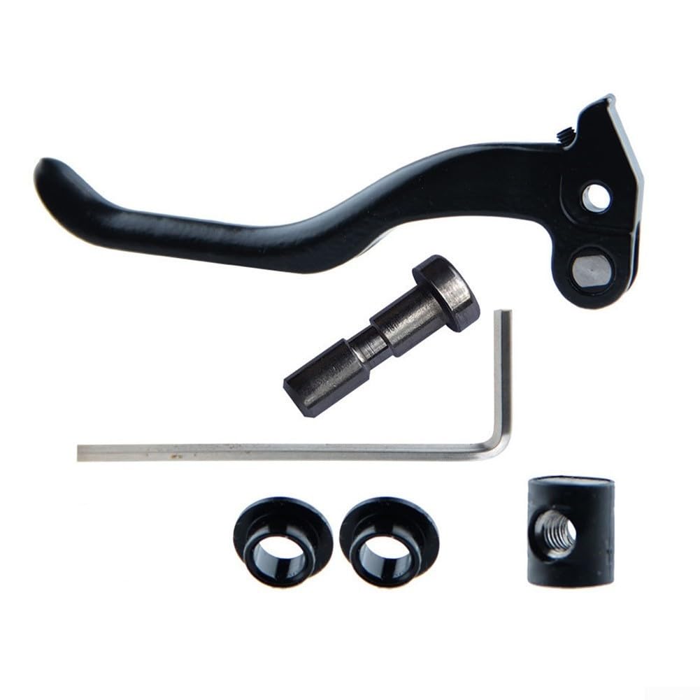 QOXEZY Leva del freno per bici, maniglia del freno a disco idraulica, per GOODTASTE, XOD, LiTing, Jiazhu Power Off, 120 mm/103 mm, Nero