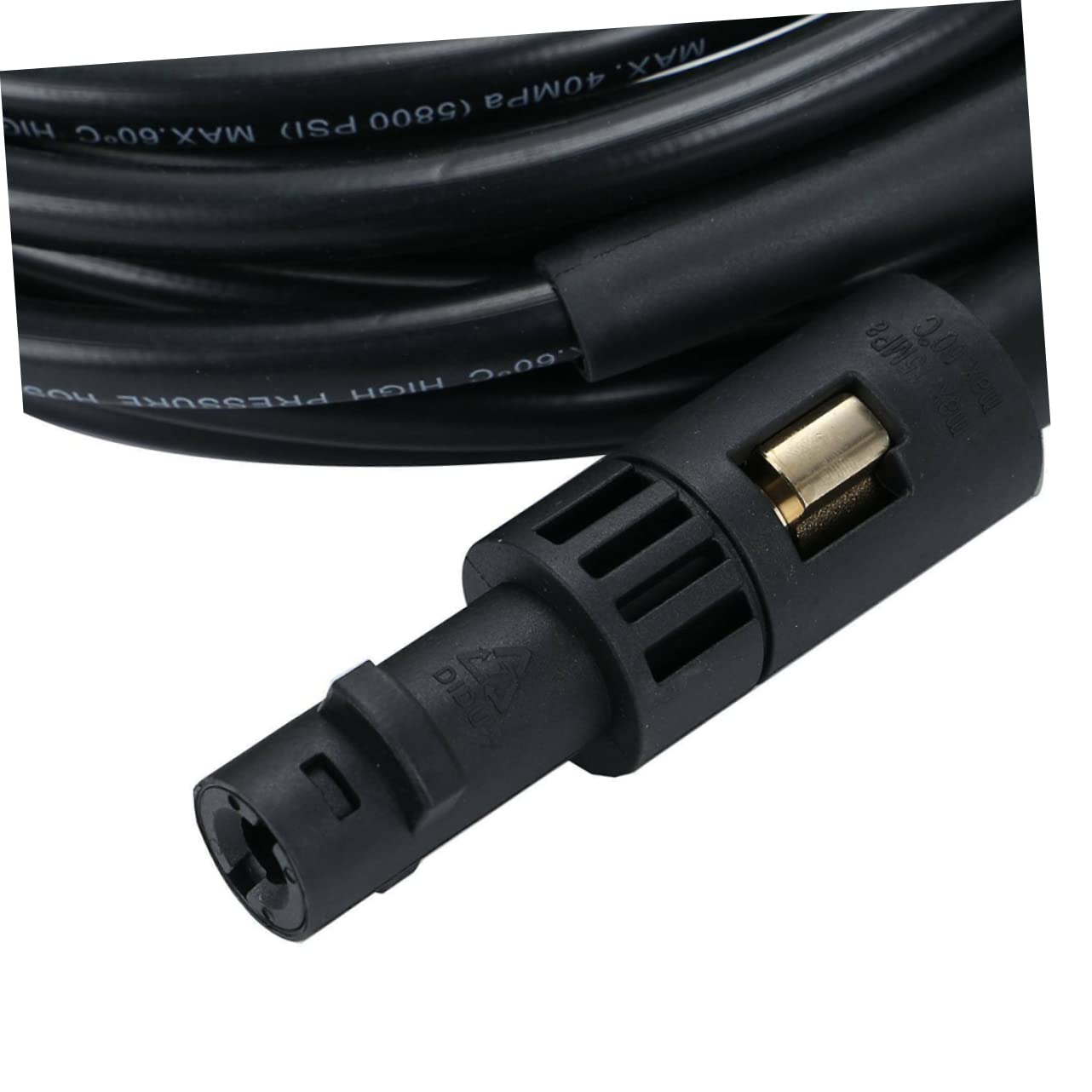 Happyyami 15m Manguera De Limpieza De Desagües Herramienta De Lavado Presión Flexible y Resistente Para Limpieza De Tuberías y Desagües Para Coches y Uso Doméstico