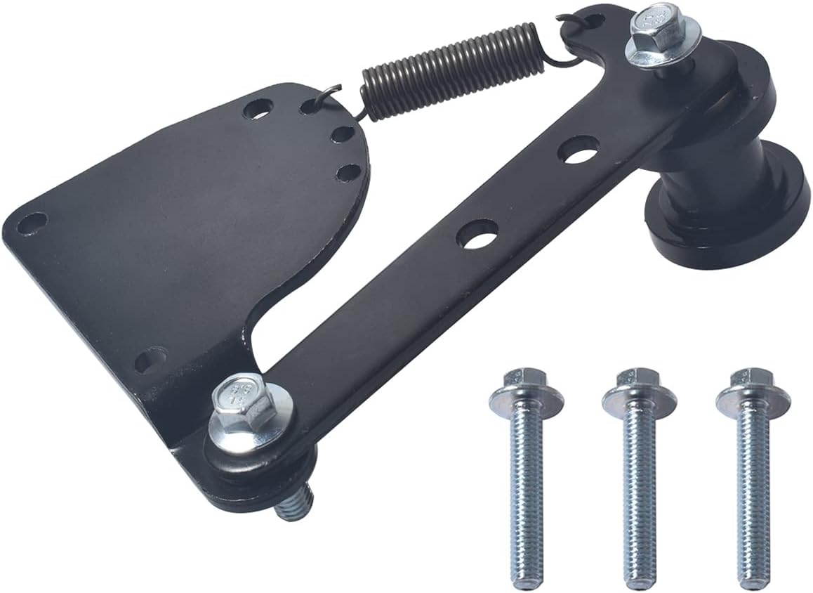 New Model Spring Loaded Chain Tensioner Kit for 49cc 50cc 66cc 80cc 2 Stroke Engine Gas Motorized Bicycle Bike Black with Roller