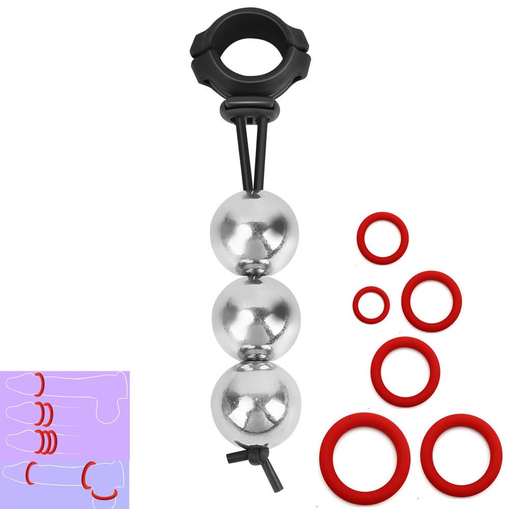 Penis Extender Device Adjustable Weight Metal Physical Exercise Penis Stretcher Sex Toys for Male