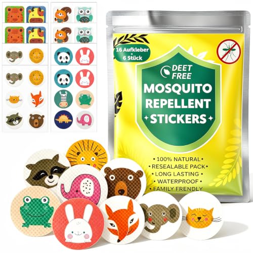 96 Stück Mückenpflaster Mückenschutz Pflaster Anti Mücken Pflaster Moskito – Ansicht 1