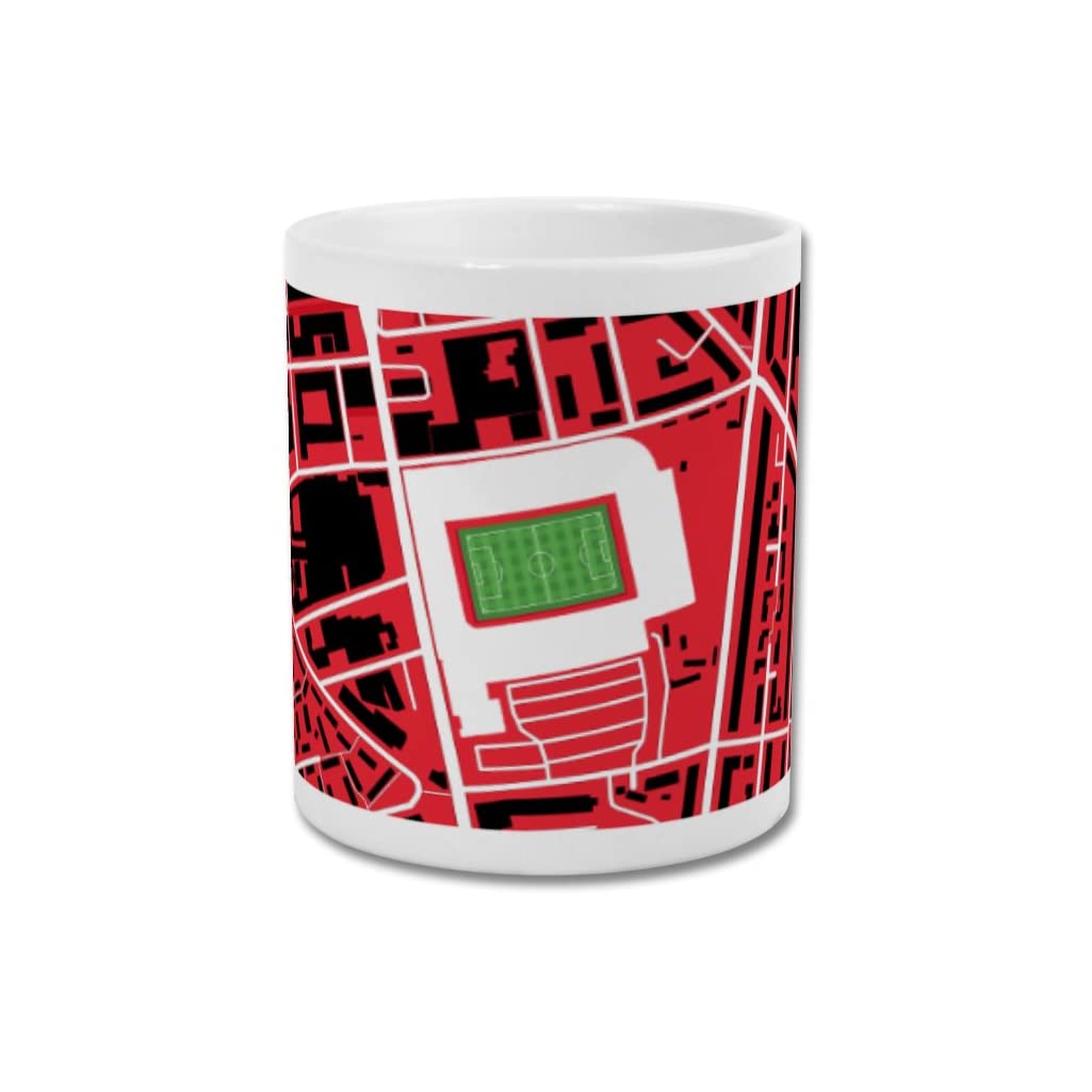 GroundDesigns SHEFFIELD UNITED Mug BRAMALL LANE Football Gift Map