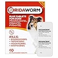 Ridaworm Dog Tablets, One Size, Pack of 2