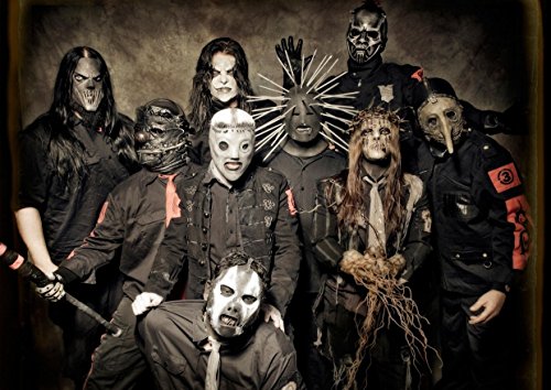 ula bear Slipknot 15 Corey Taylor Mick Thomson Jim Root Craig Jones Grande Rock Metal Album Design Musique Band Meilleure Photo Photo Unique Impression A4