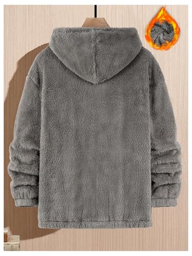 SOLY HUX Men's Graphic Hoodies Fuzzy Sherpa Fleece Pullover Sweatshirts Long Sleeve Winter Fall Outwear2