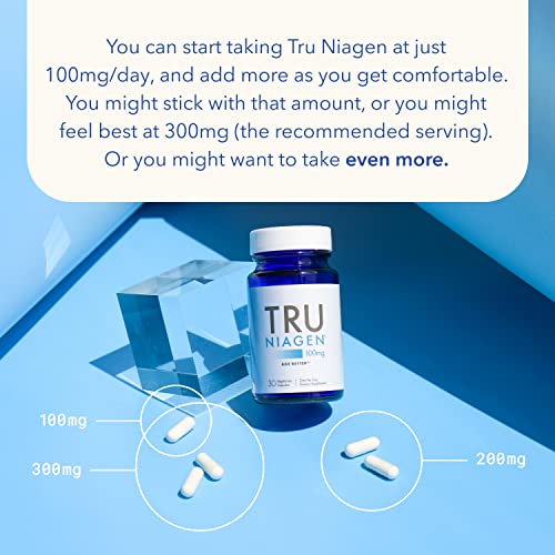 TRU NIAGEN 100mg Introductory NAD+ Boosting Supplement Patented ...