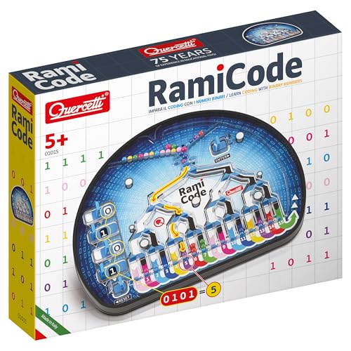 Quercetti Rami Code, Gioco Educativo 6 Anni +, Impara Il Coding e Il Pensiero Computazionale, Giochi Creativi con...