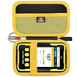 FBLFOBELI Hard Case for GQ GMC-800/GMC-320S/GMC-300S/GMC-300E/GMC-600 PRO/FNIRSI GC-01 Geiger Counter Nuclear Radiation Detector Monitor Meter (Black+Yellow)