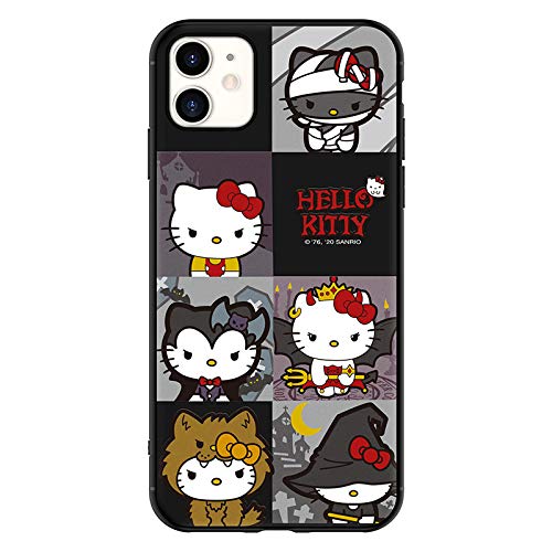 HYGLPXD Coque pour iPhone 11, Coque Silicone Hellokitty, Housse Etui de Protection en TPU Souple Lustré pour iPhone 11/Pro/Max - Hello Kitty,B,11 Pro Max