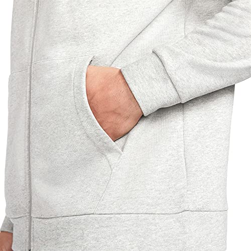 Nike Men Dri-FIT Full-Zip Training Hoodie (as1, alpha, x_l, regular, regular, Dark Grey Heather/Black)3