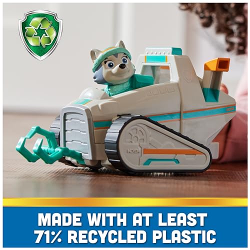 Image of Paw Patrol , Everest Snow Plow Vehicle 2024, Everest Vehicle and Figure, Kids Games, 3+ Years, Multicolor