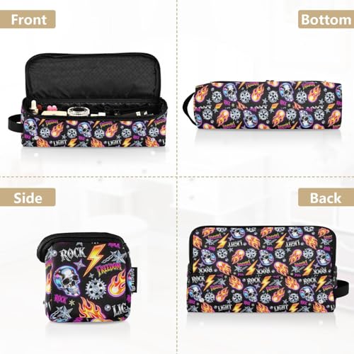 Bolsa Organizadora 2 en 1 y Mat de Calor Resistente con Cierre para Herramientas de Pelo Planchas y Rizadoras miniatura 5